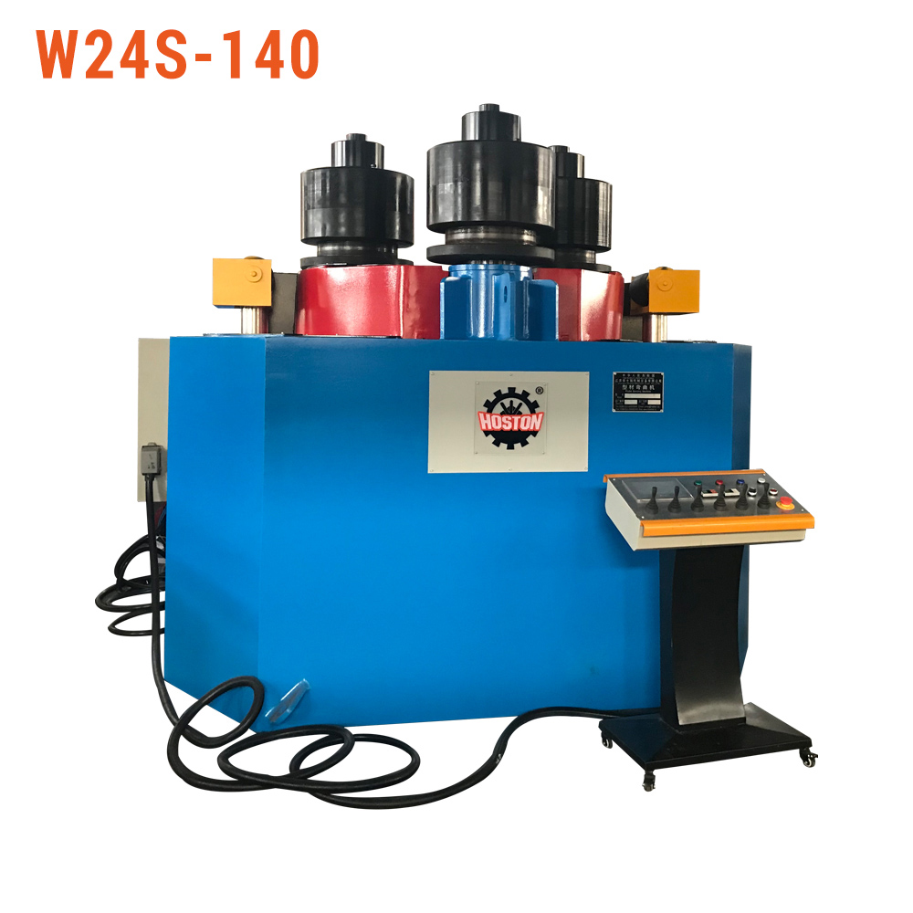 W24S-140 CNC Vertical Full Hydraulic Profile Bending Machine