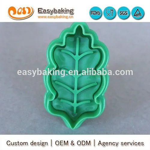 wholesale christmas leaf plastic cookie cutter custom cookie cutters