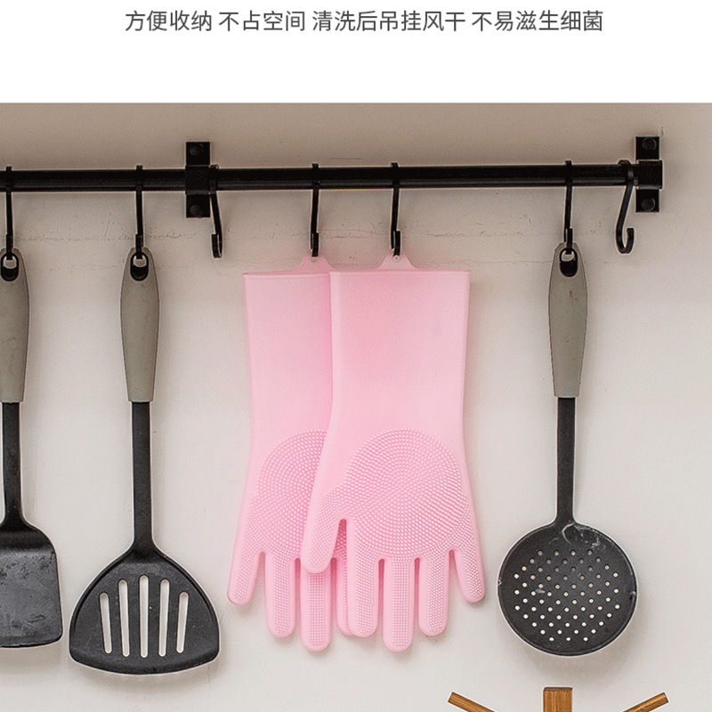 Non Toxic Durable Silicone Kitchen Gloves