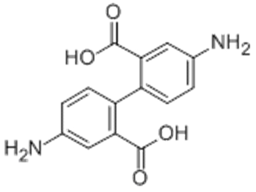 Name: [1,1'-Biphenyl]-2,2'-dicarboxylicacid, 4,4'-diamino- CAS 17557-76-5