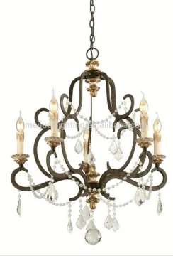 New Style parts of crystal capiz shell chandelier for dining room