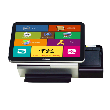 Zhongji A9 Cash Register con pagamento cloud, SSD NVME e macchina POS touchscreen