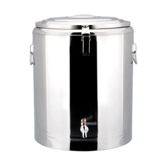 Non Magnetic Stainless Steel Insulation Pails With Tap
