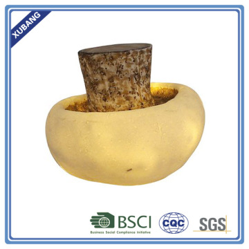 mushroom statues lights for garden decoration