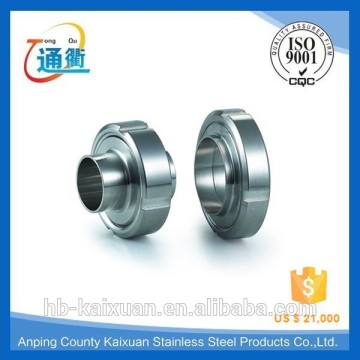 SS316 SS304 Sanitary pipe fittings stainless steel sanitary union