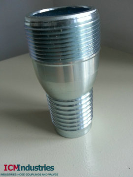 Galvanized carbon steel king combination nipple/ KC Nipple