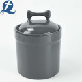 Animal cookie pet food storage tank with lids