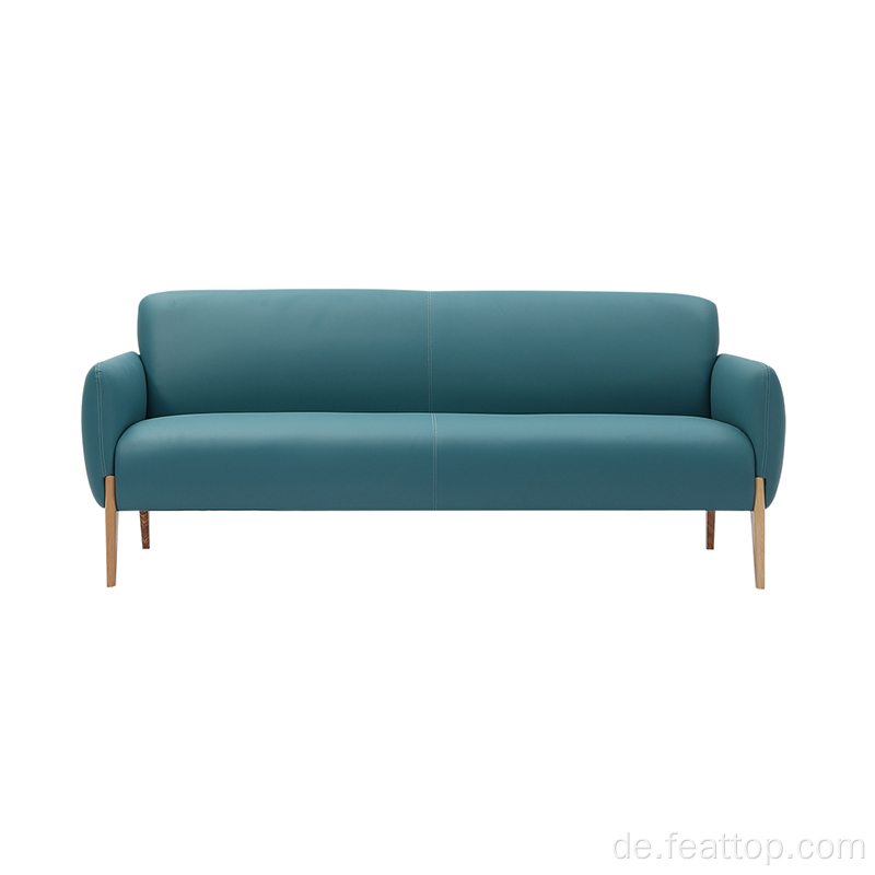 Bester Preis Leder Dreisitzer Sofa Freizeitstühle