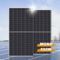 high efficiency 550w half-cell solar panels