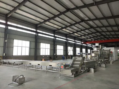 Factory Price Fish Freezing & Vegetable Quick-Freezing Equipment - French Fries Fluidized Quick-Freezing Production Line