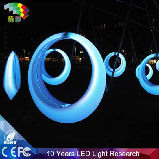 CE&ROHS approved rechargeable led multi color furniture/led swing chair hanging
