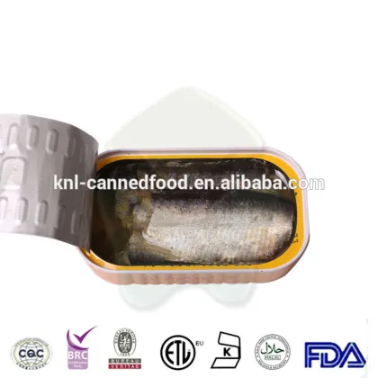 canned sardine can 125gX50tins