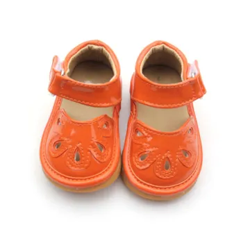 Squeaky Shoes Hard Sole Kids Shoes for Baby