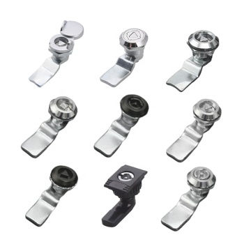 Chrome Coated Zinc Alloy MS705 Latch Locks for Industrial Electrical Panels and Cabinets