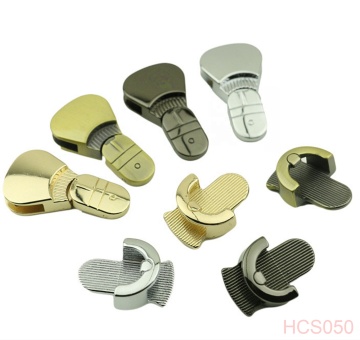 Factory Supply New Designed Violin Shaped Metal Leather Bag Lock