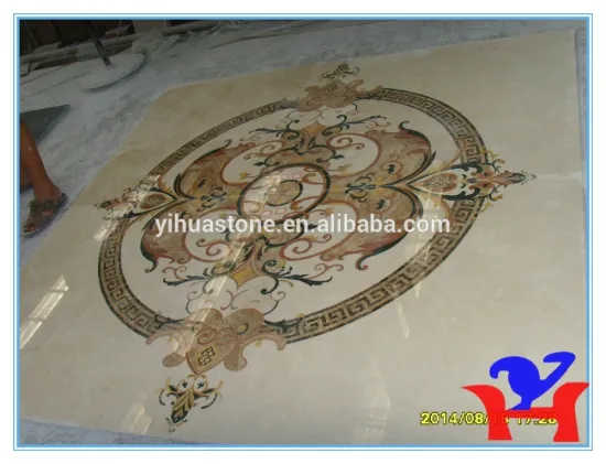 Marble competitive price Water-jet Medallion
