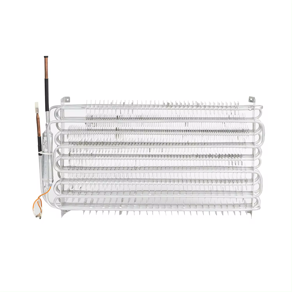 Commercial kitchen refrigerator evaporator