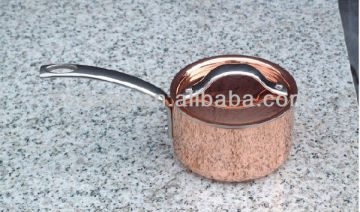 stainless steel cookware set/copper pan