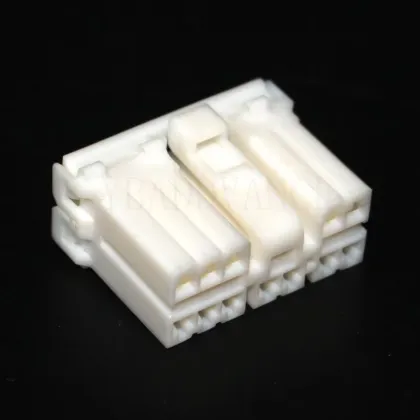 TE Connectivity Automotive Wire to Wire White Female 12 Pin Connector