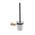 Matte Black Rose Gold Bathroom Accessories