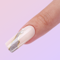 Diamond glitter false nail tips with nails glue