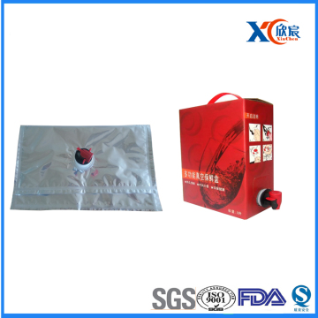liquid packing industrial use bag in box 5L wine dispenser