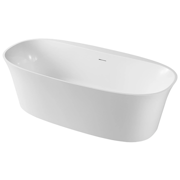 Slipper Tub Sizes White Acrylic Small Free-Standing Bathtub