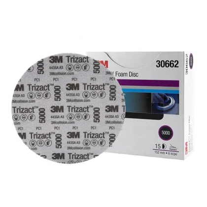 5000 Grit 3M Trizact Sanding Discs - Abrasive Tools Hookit 30662
