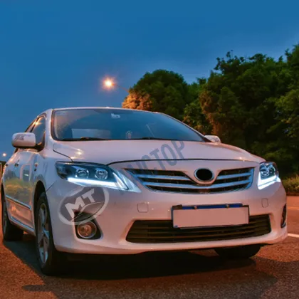 MAICTOP Auto Spare Parts LED Dynamic Moving Headlight for Toyota Corolla 2012