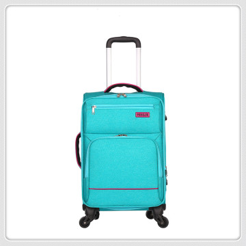 Customize color 1680D Oxford Soft Nylon fabirc luggage