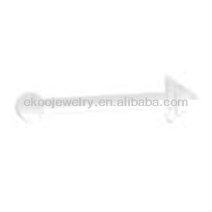 Body Piercing Clear Nose Bone Retainers with Cone