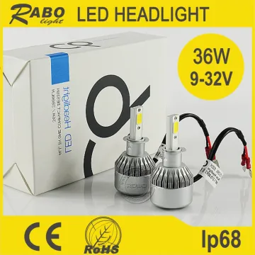 2016 latest car led headlight super bright 10000 lumen led headlight 12V with IP68 CE RoHS