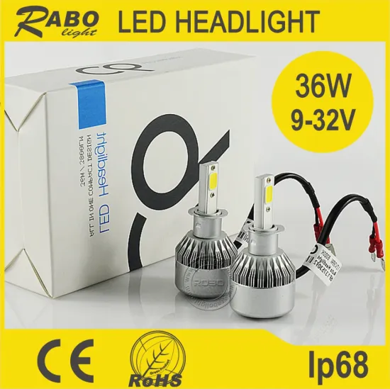 2016 latest car led headlight super bright 10000 lumen led headlight 12V with IP68 CE RoHS