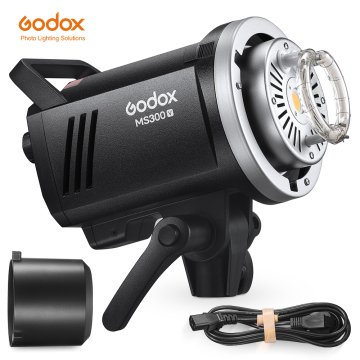 Godox MS200V MS300V 2.4G Wireless Receiver Bowens Mount Studio Flash