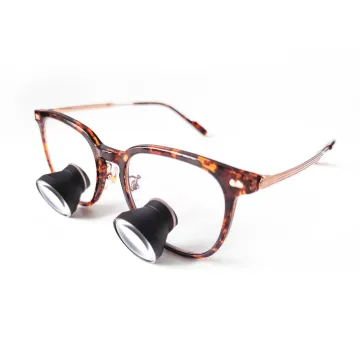 Professional Binocular Dental Loupes with LED Light: Magnifying Glasses for Enhanced Vision in Dental Work