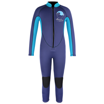 Seaskin Sleeves One Piece Kids Neoprene Wetsuits