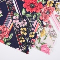 Colorful Custom Fancy Printed Rayon Clothes Fabrics