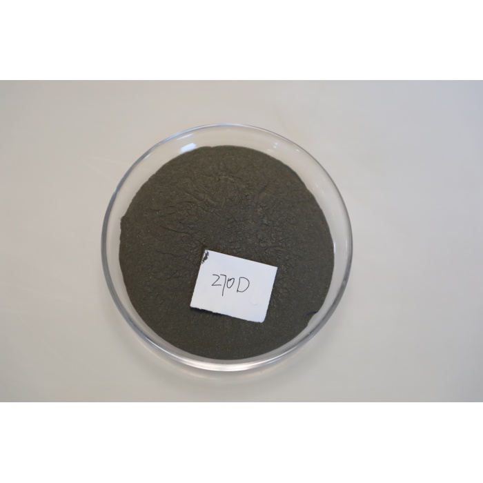 Milled low-silicon iron powder