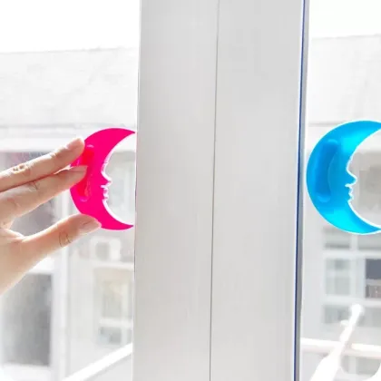 J332 Creative color paste type door handle