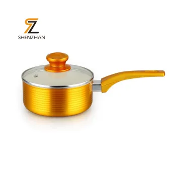 New Aluminum Non-Stick Sauce Pan: Healthy Cooking Milk Pan for Home Sale
