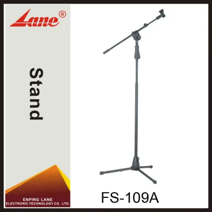 Lane FS-109A pro metal telescopic boom microphone stand