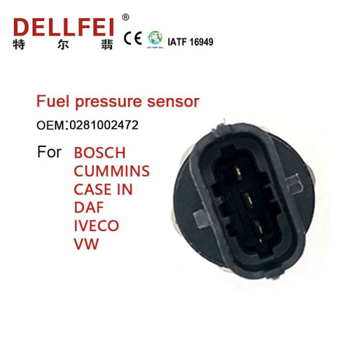 Sensor de presión del riel de inyección de combustible 0281002472 para 4VBE34RW3