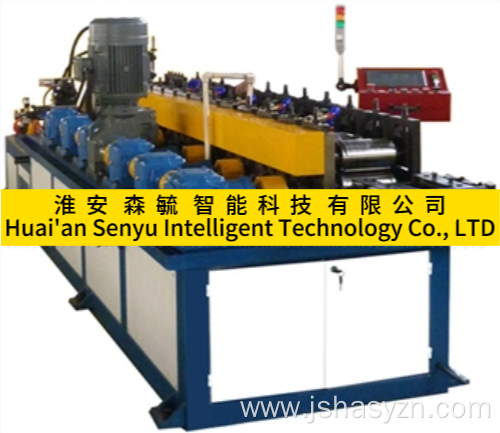 Door set lintel elevator profile forming machine