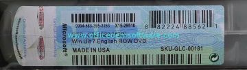 Microsoft Activate Verified Win Ult 7 Coa Codes Windows Product Key Sticker Label