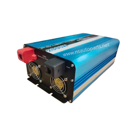 2000W DC 12V to AC 110V Car Power Inverter with 2 USB Ports