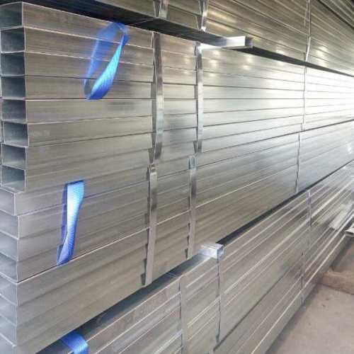 GI galvanized square rectangular steel pipe