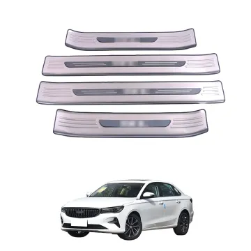 OEM Automotive Stainless Steel Chrome Door Sill Strips for 2022 Geely Emgrand L