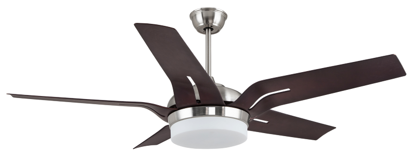 5-Blades Modern Decorative Ceiling Fan with Light