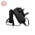 3pin UK Plug 15V/1A AC DC Adattatore di alimentazione