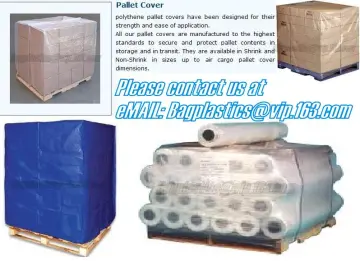 shrink bag, shrink film, pallet cover, dust proof film, dust cover mattress bags, Pallet Top Cover Plastic Bag, LDPE heat shrink